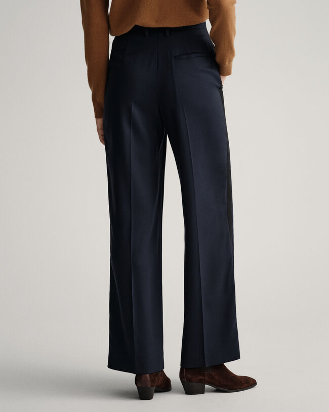 Pantalon taille haute Tuxedo
