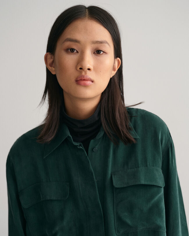 Relaxed Fit Utility-hemd