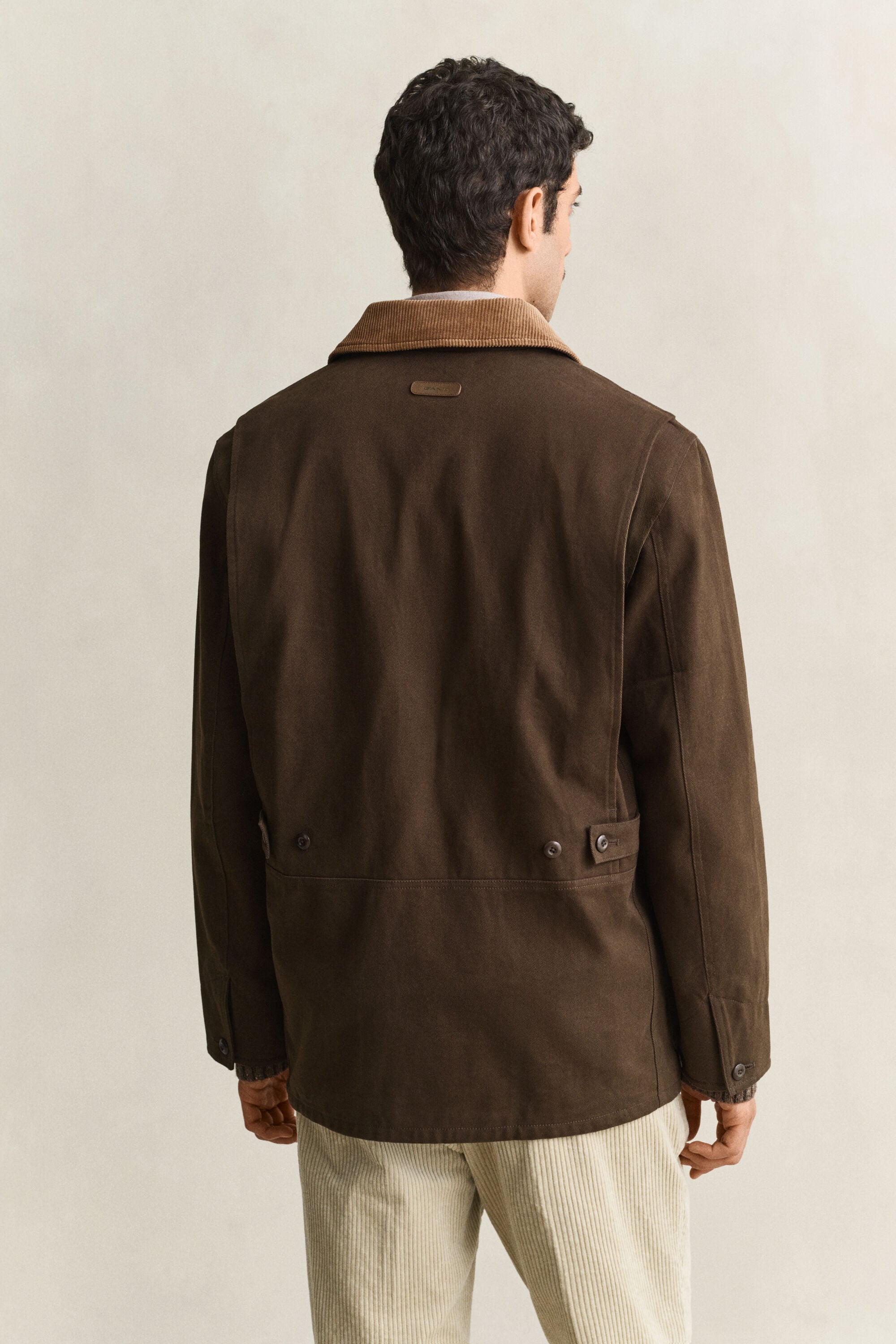 Veste Decker en moleskine