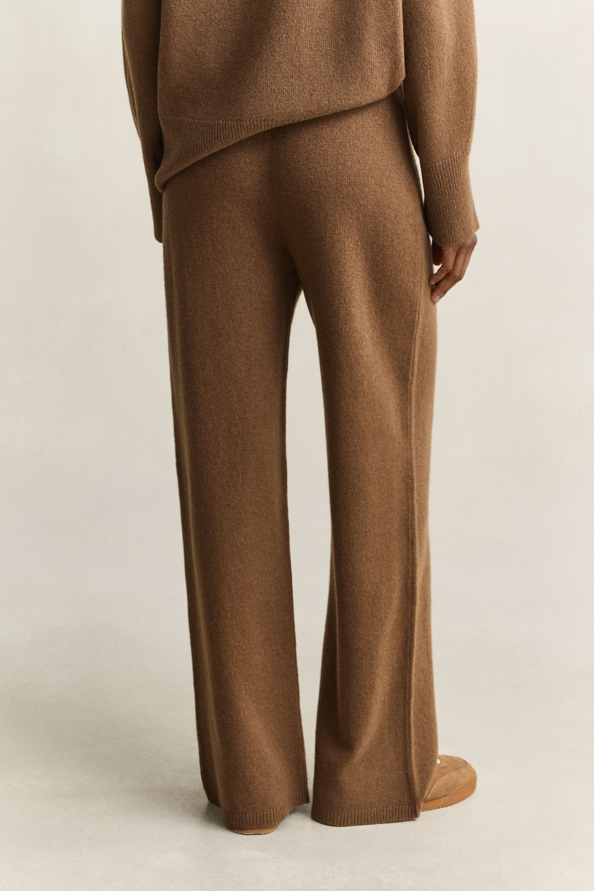 Pantalon en laine et cachemire
