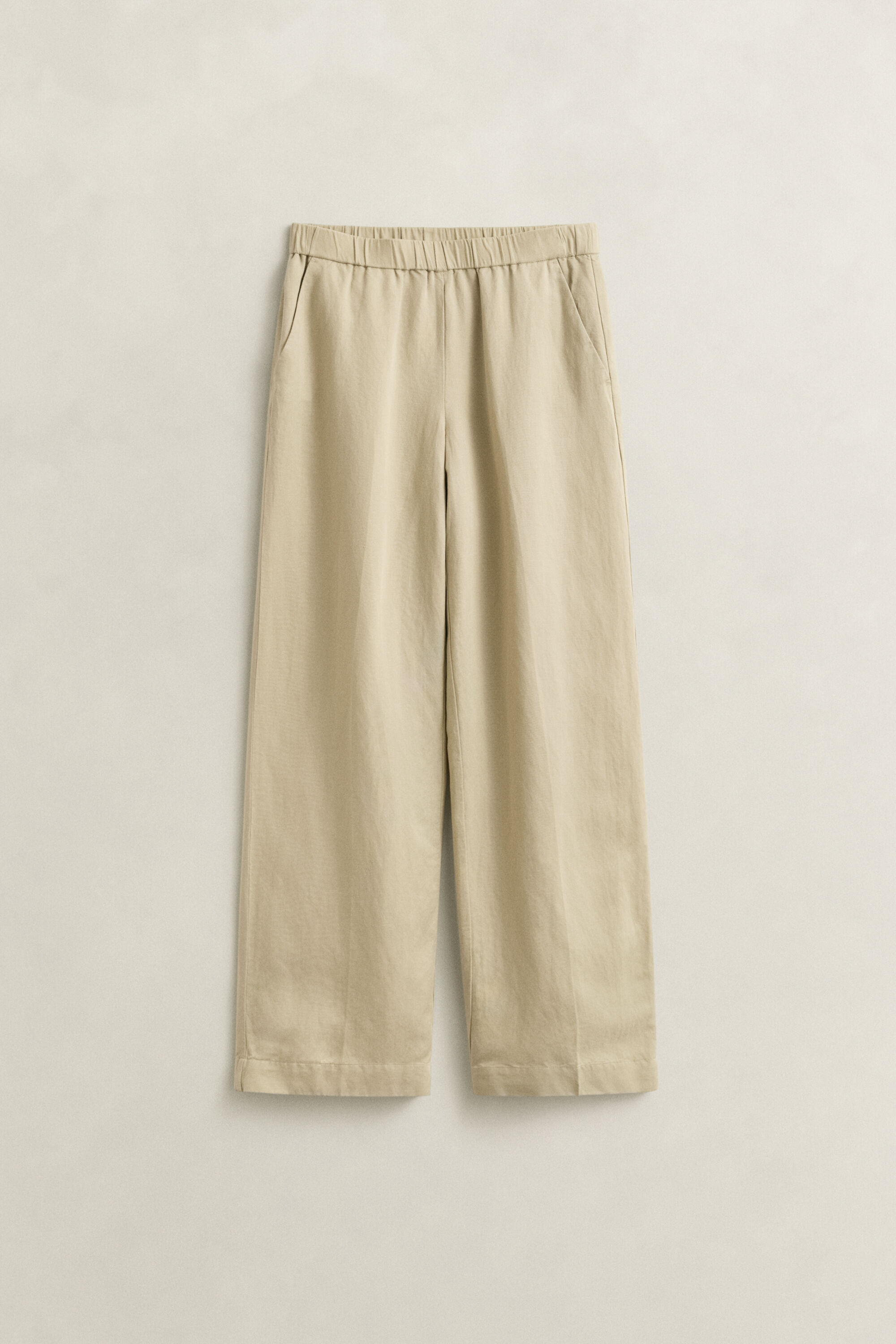 Pantalon en lin mélangé