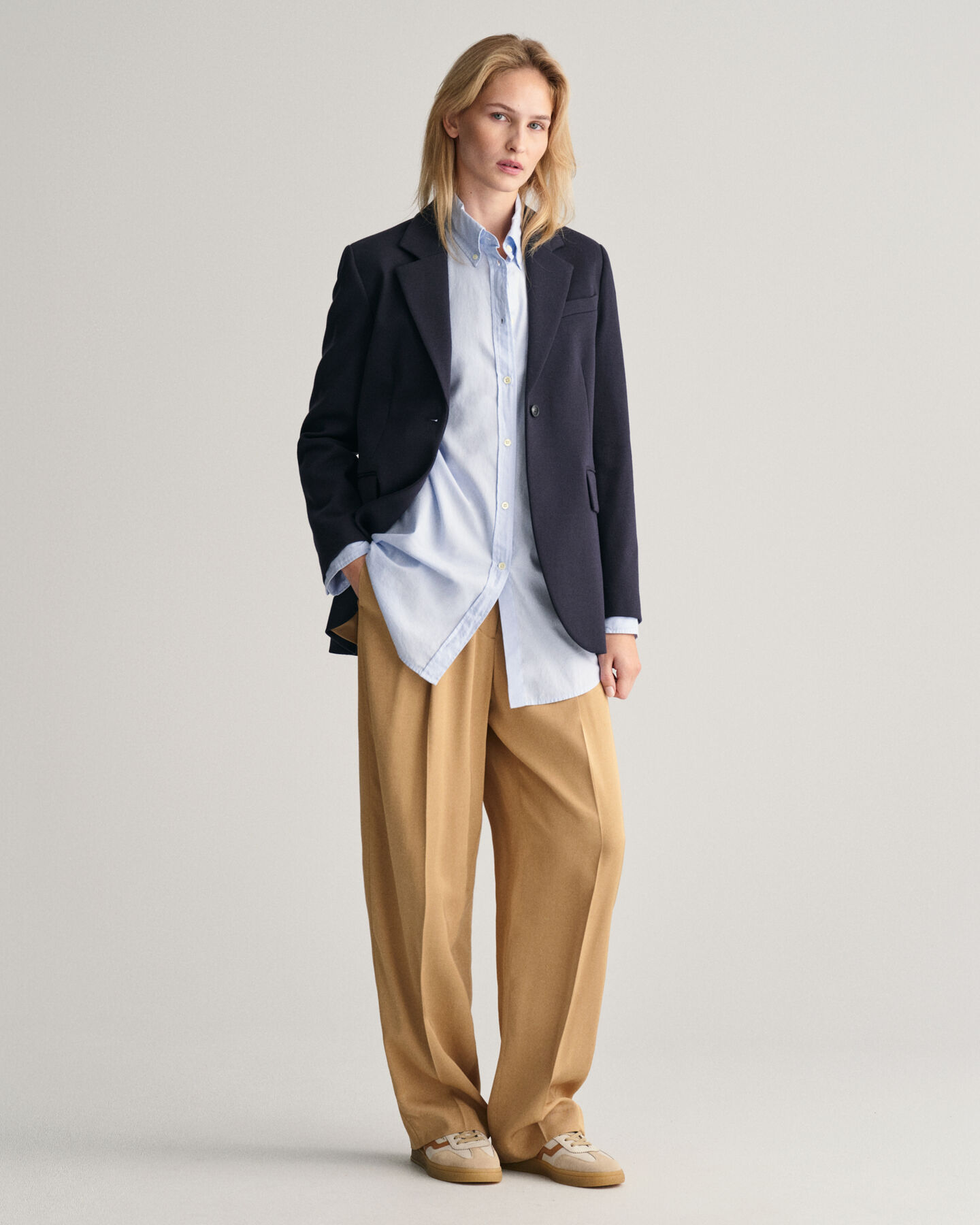 Oversized Fit Luxury Oxford-hemd