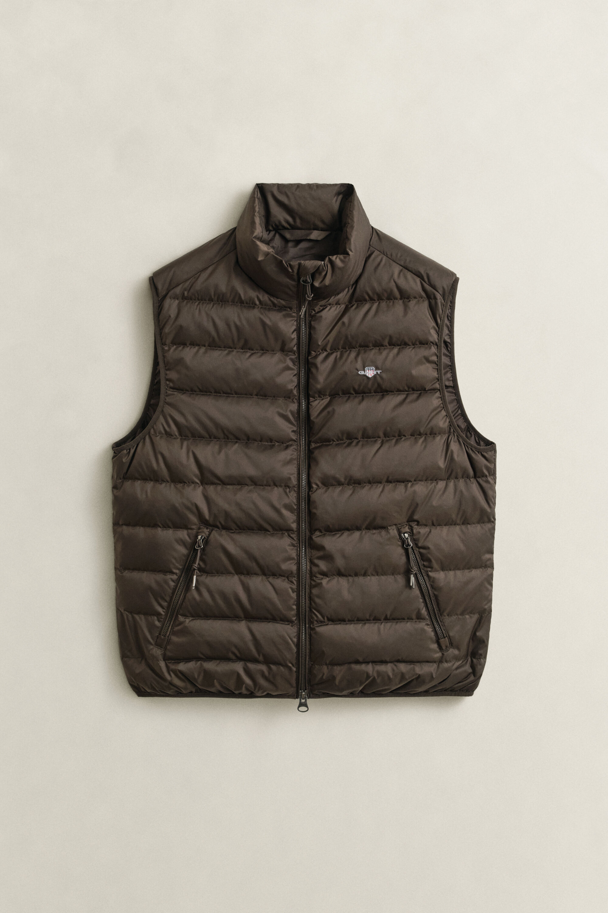 Lichte donsbodywarmer