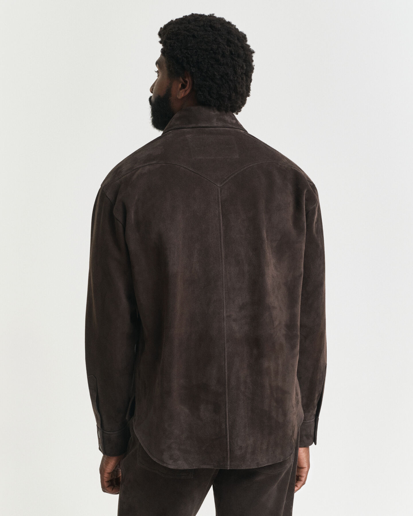 Relaxed Fit suède Rodeo-hemd