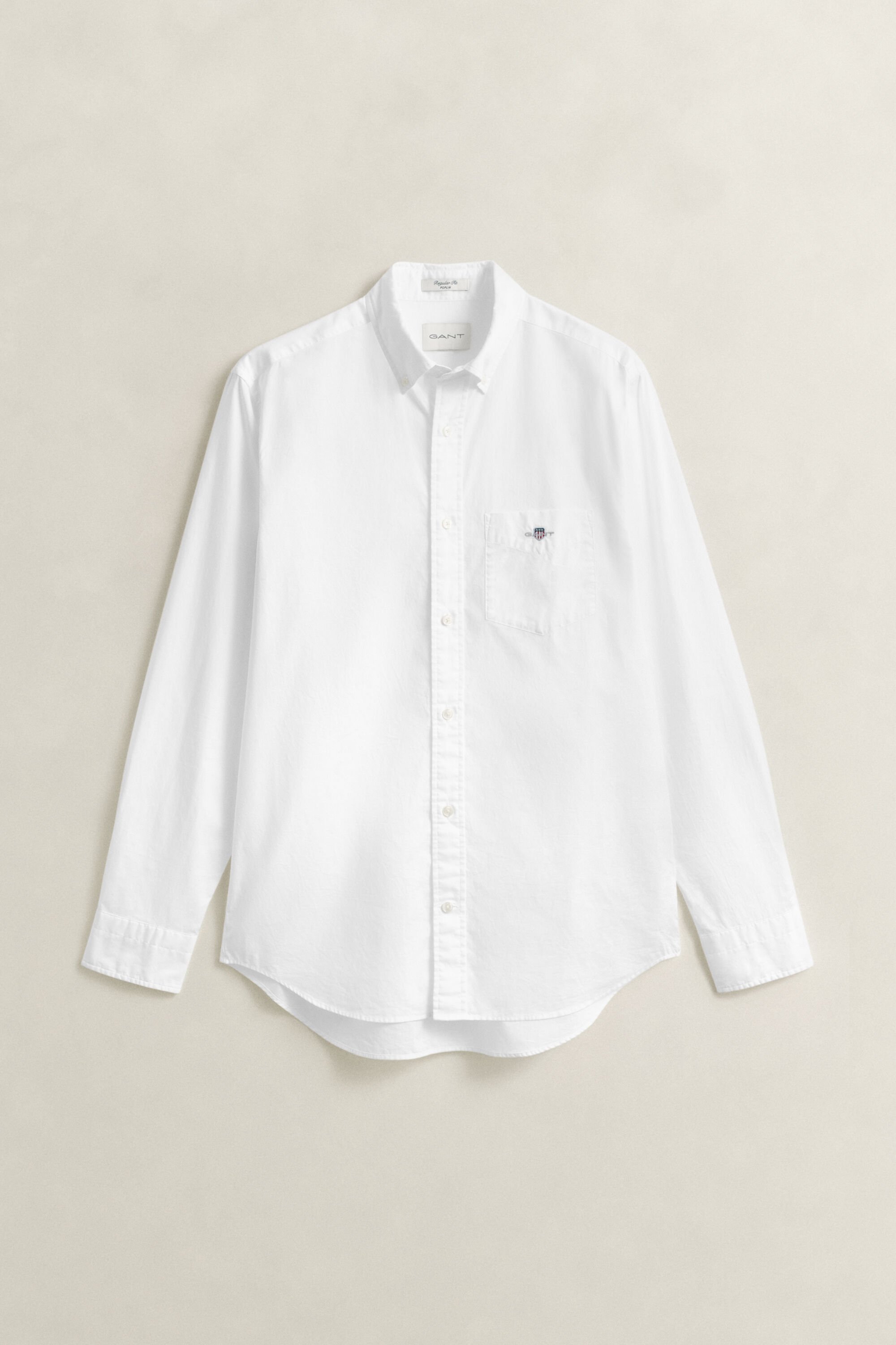 Regular Fit Classic overhemd van poplin
