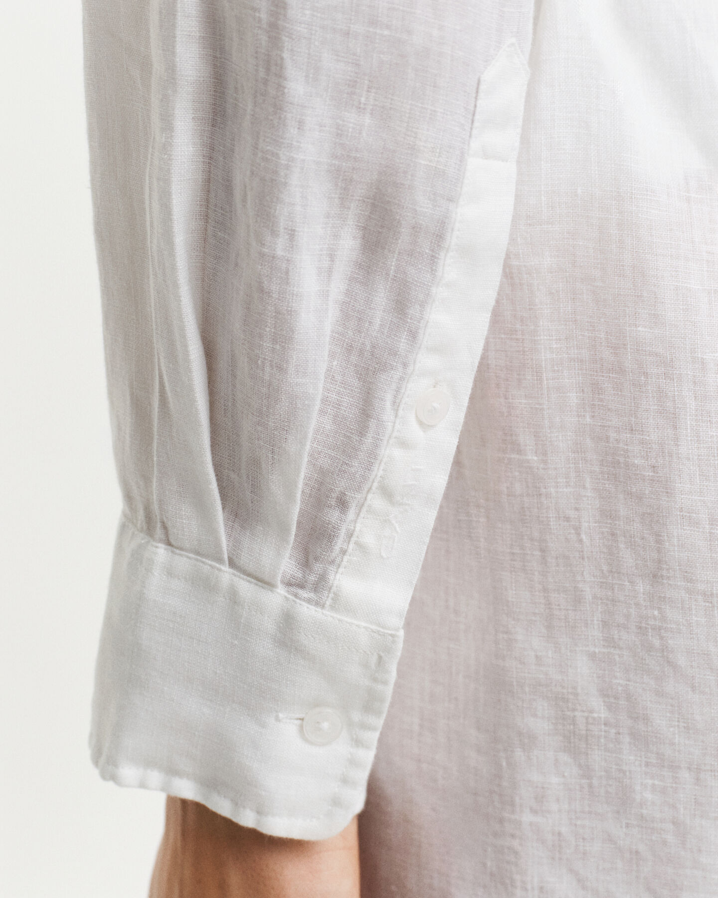 Robe-chemise en lin avec ceinture