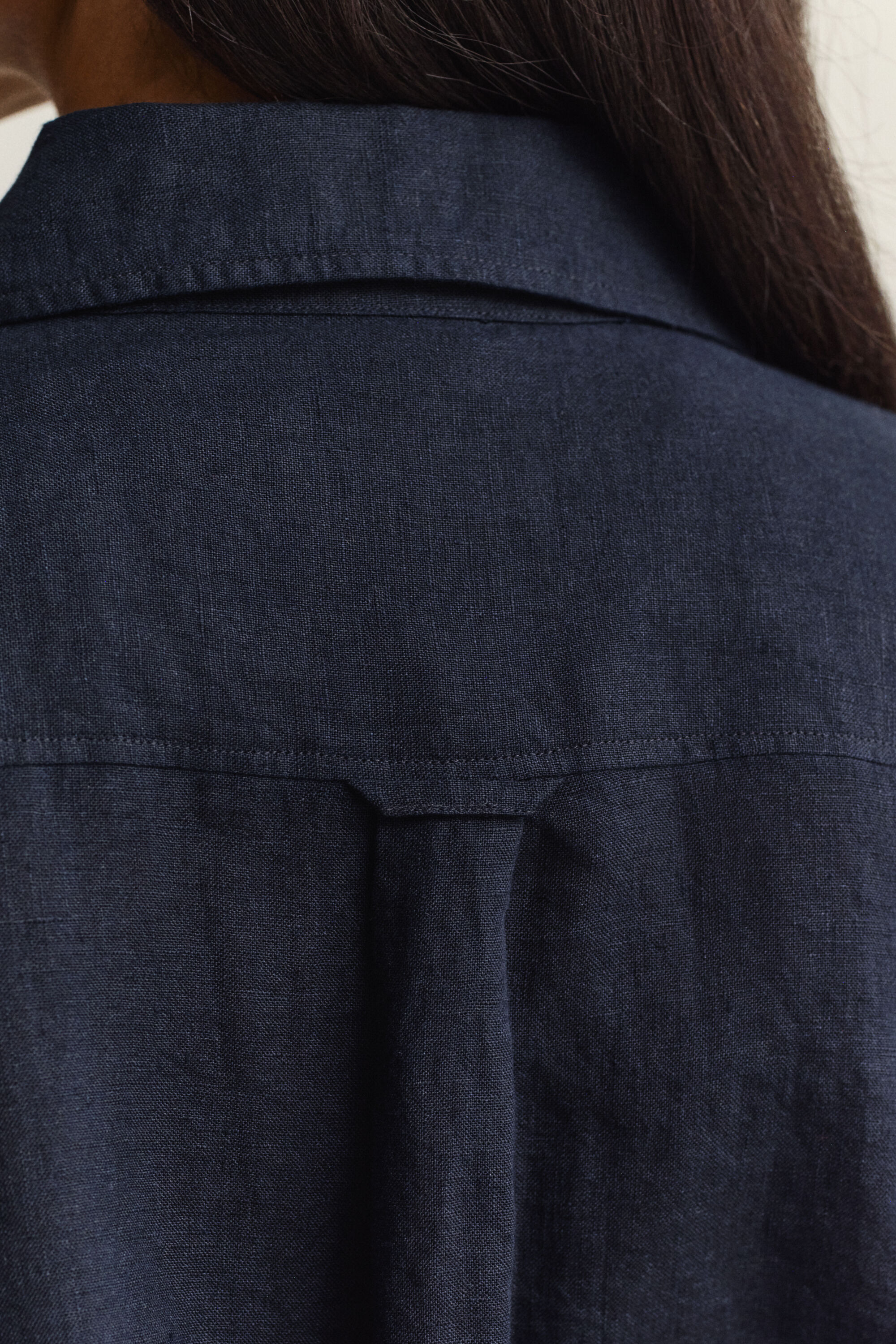 Chemise relaxed fit en lin