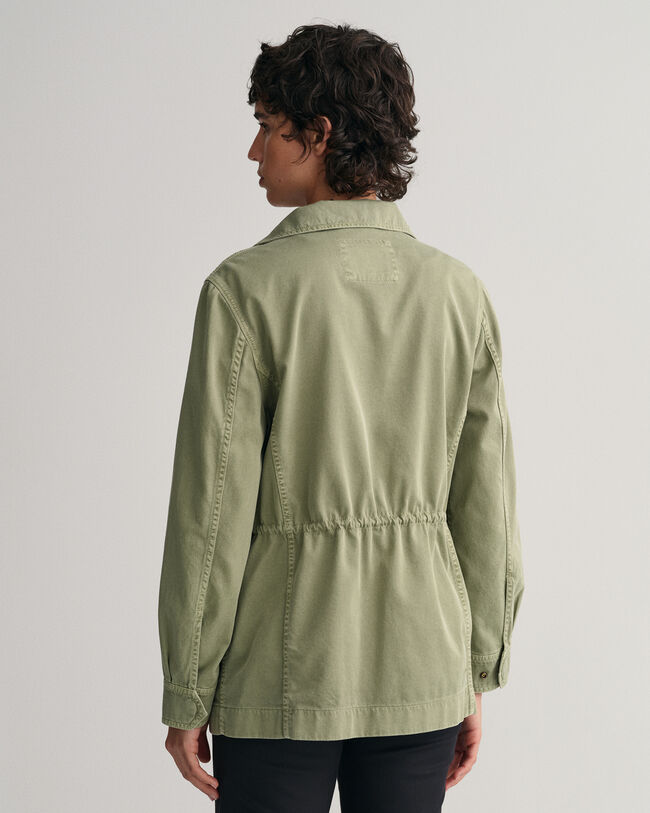 Veste style militaire teinte en pièce