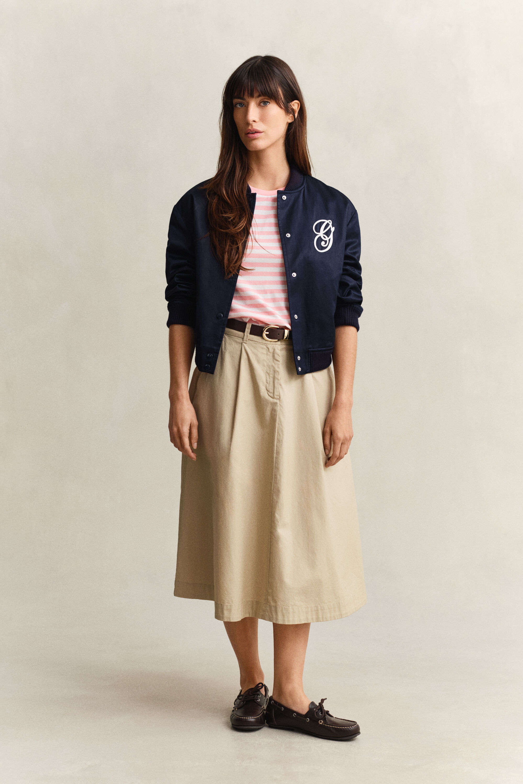 T-shirt rayé Shield