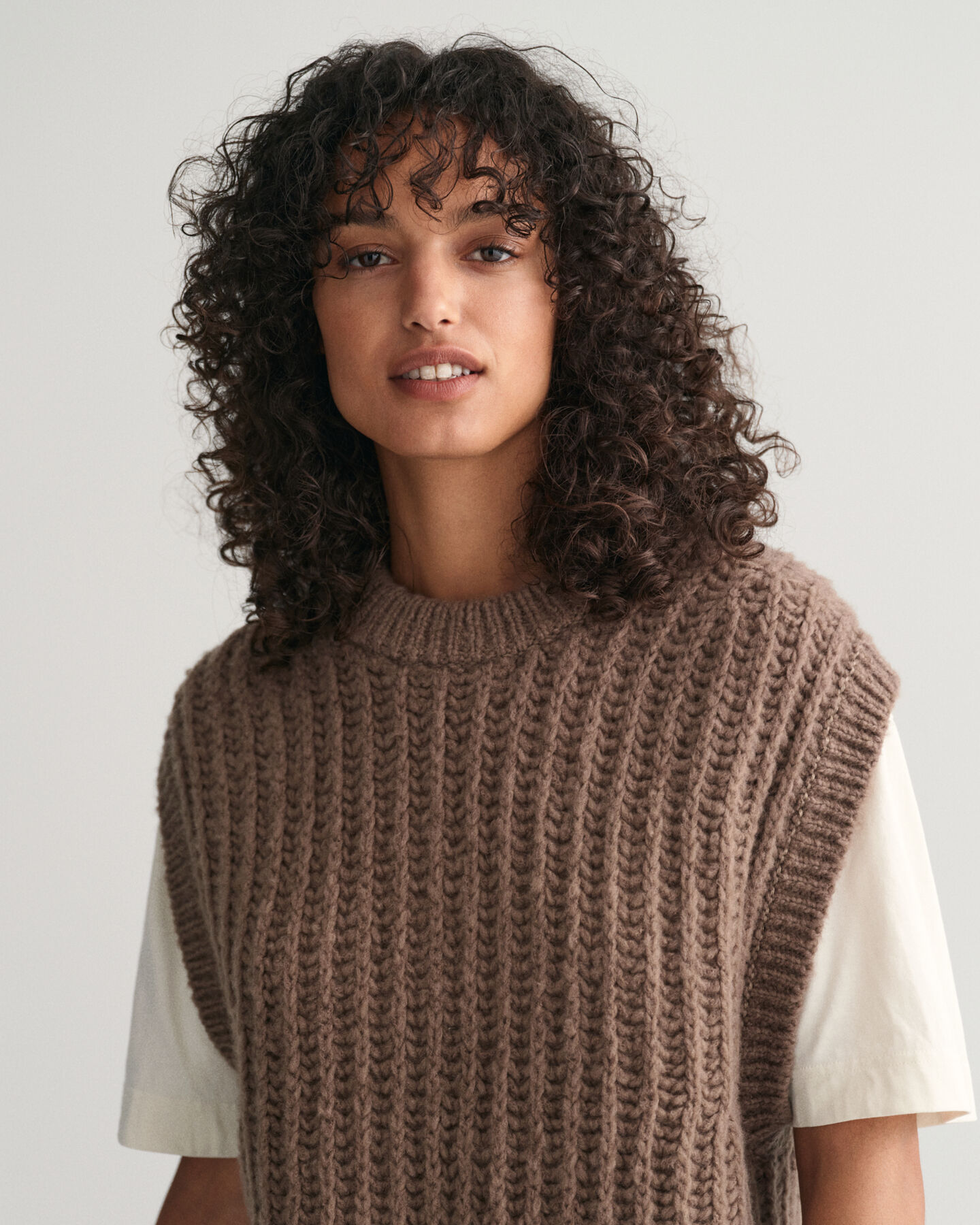 Geribde wollen spencer