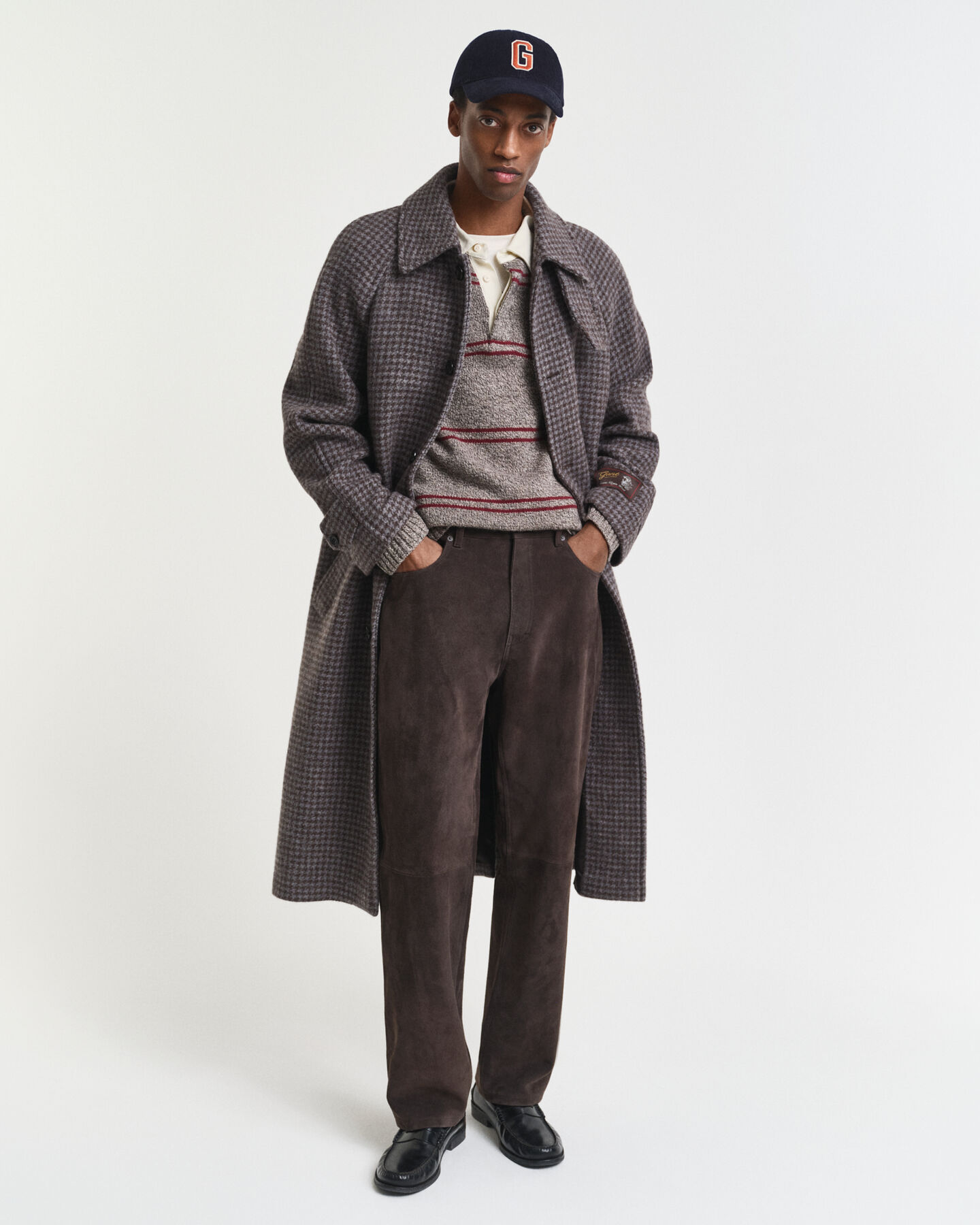 Jean coupe droite en daim