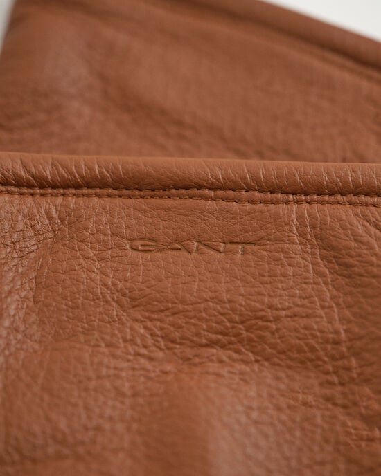 Gants en cuir style workwear