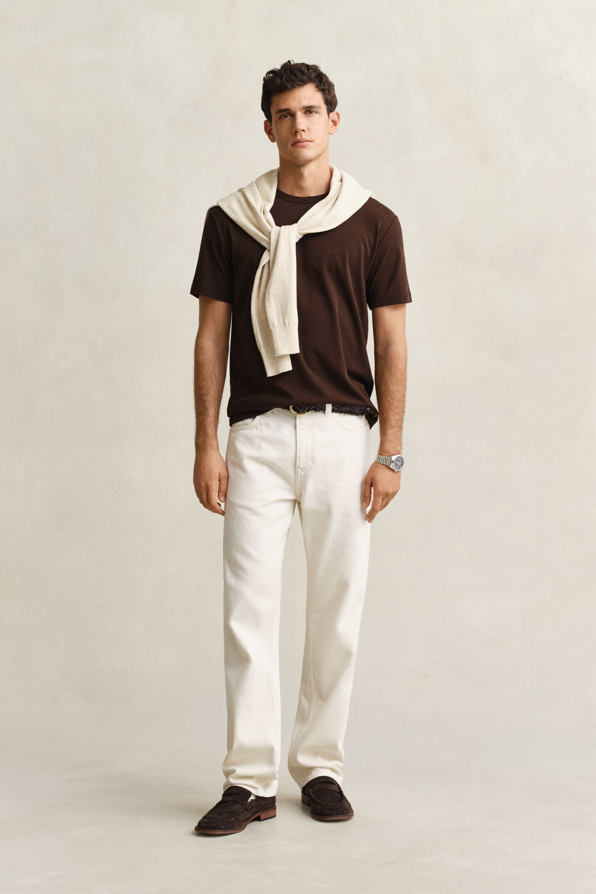 T-shirt en coton interlock