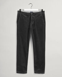 Pantalon chino regular fit en velours c&ocirc;tel&eacute; Allister