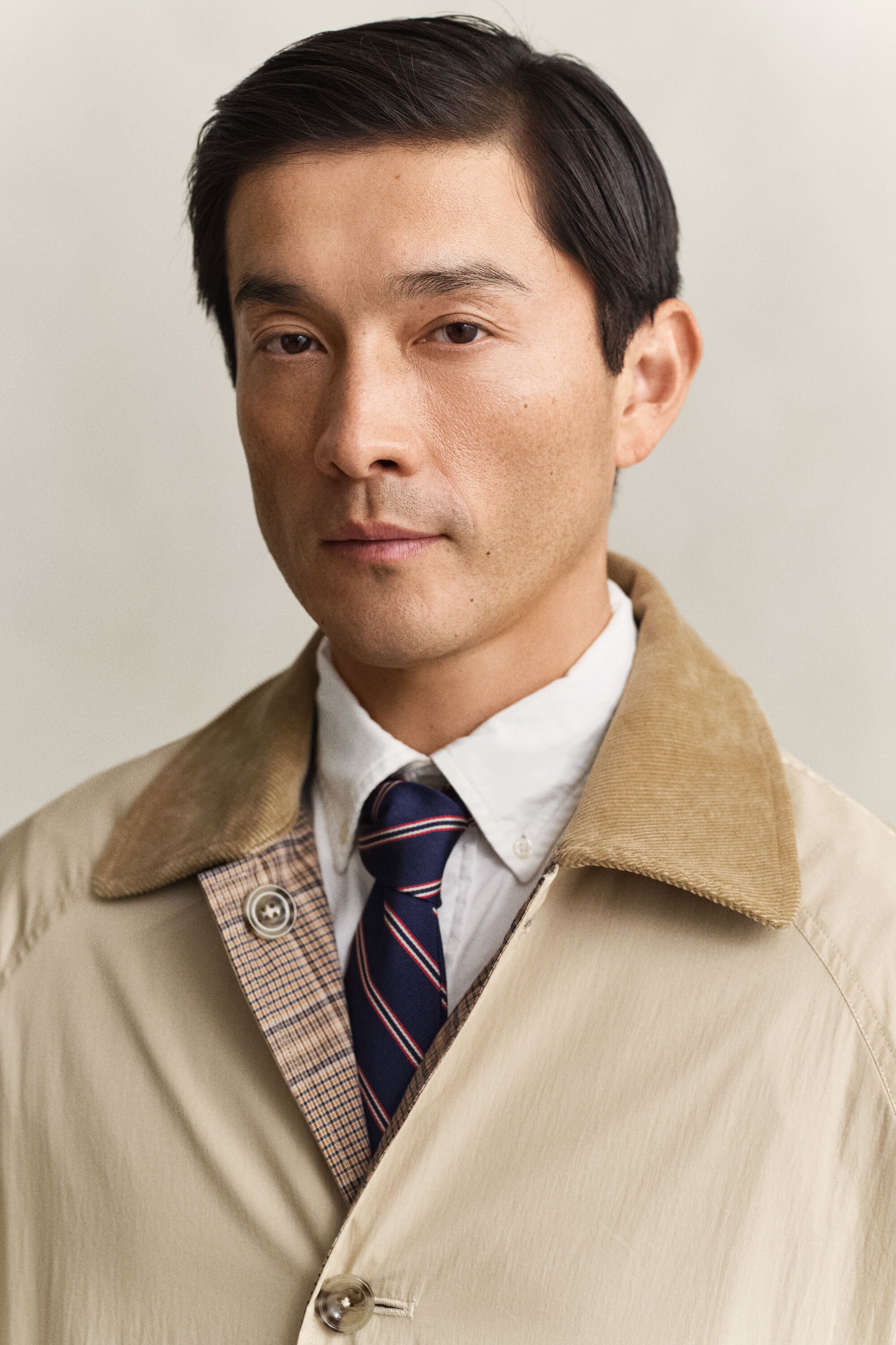 Tweezijdig draagbare lichtgewicht jas