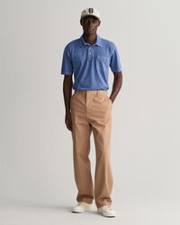 Sunfaded jersey poloshirt