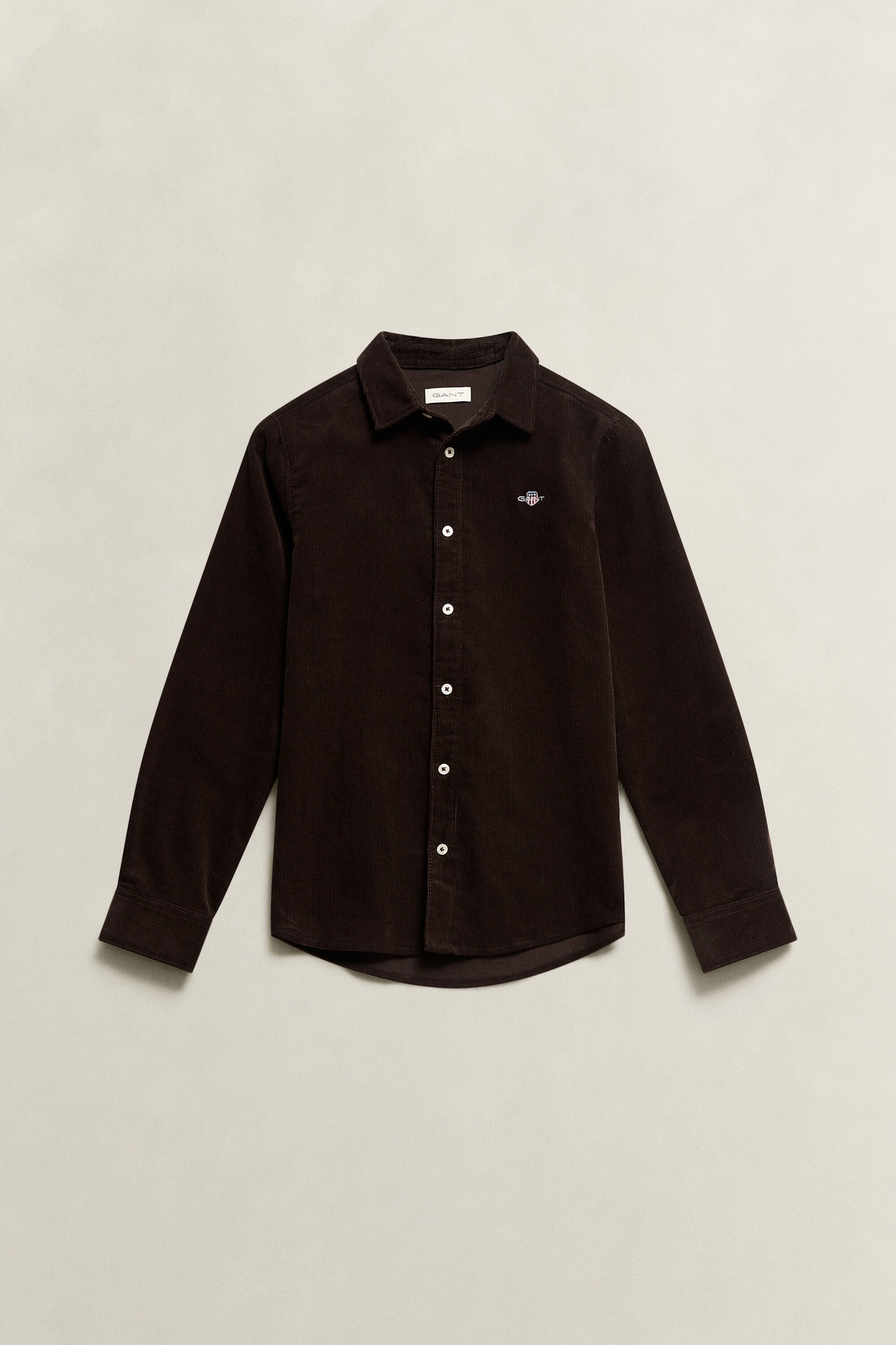Chemise en velours côtelé Ado Garçon