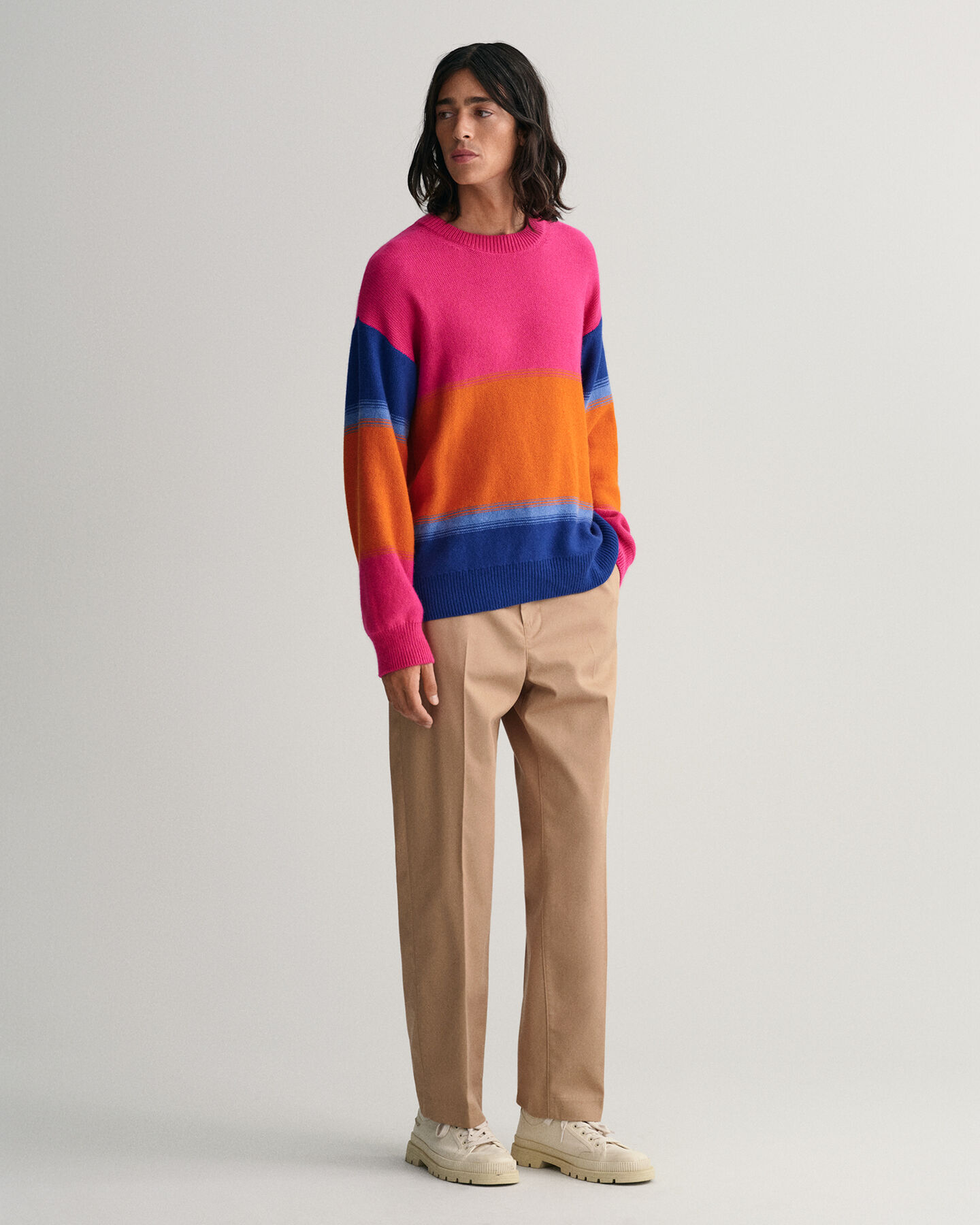 Pantalon chino ample