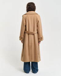 Trench-coat en laine