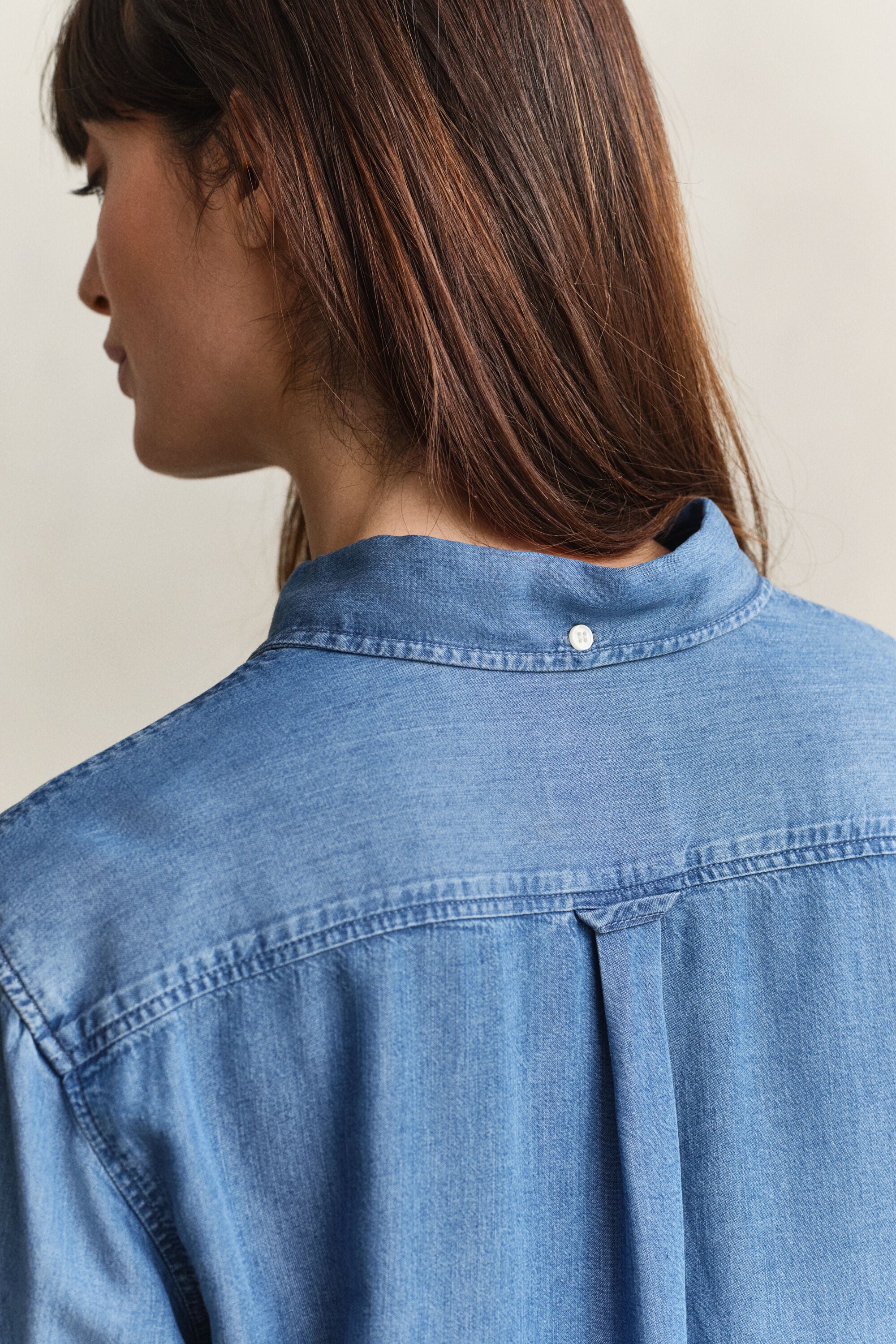 Chemise indigo