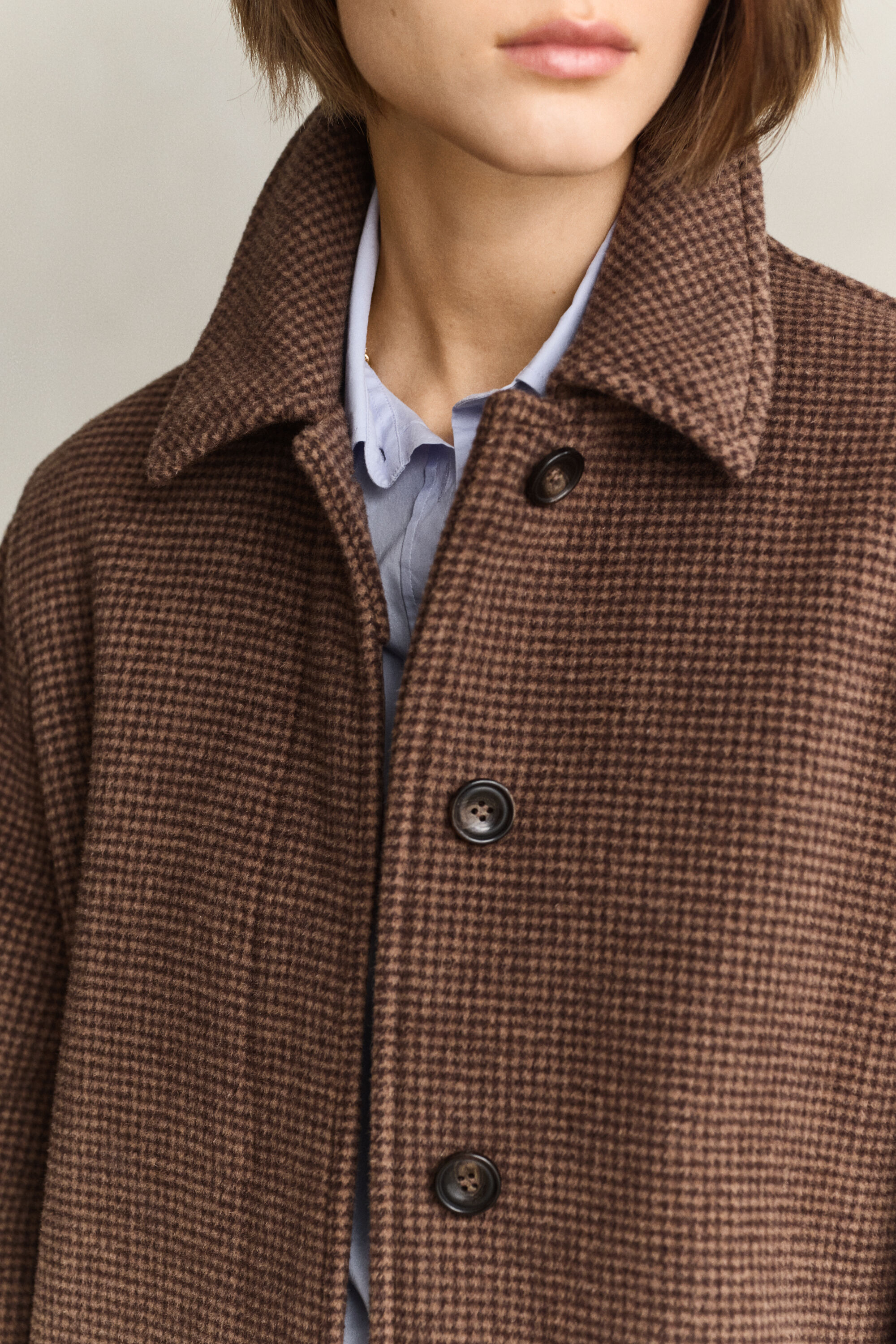 Car Coat van wolmix