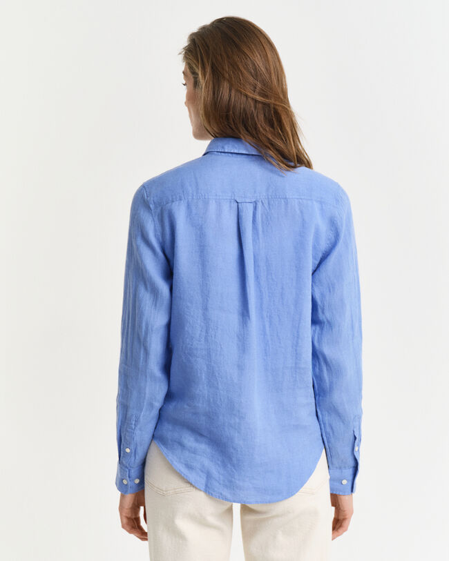 Chemise regular fit en lin