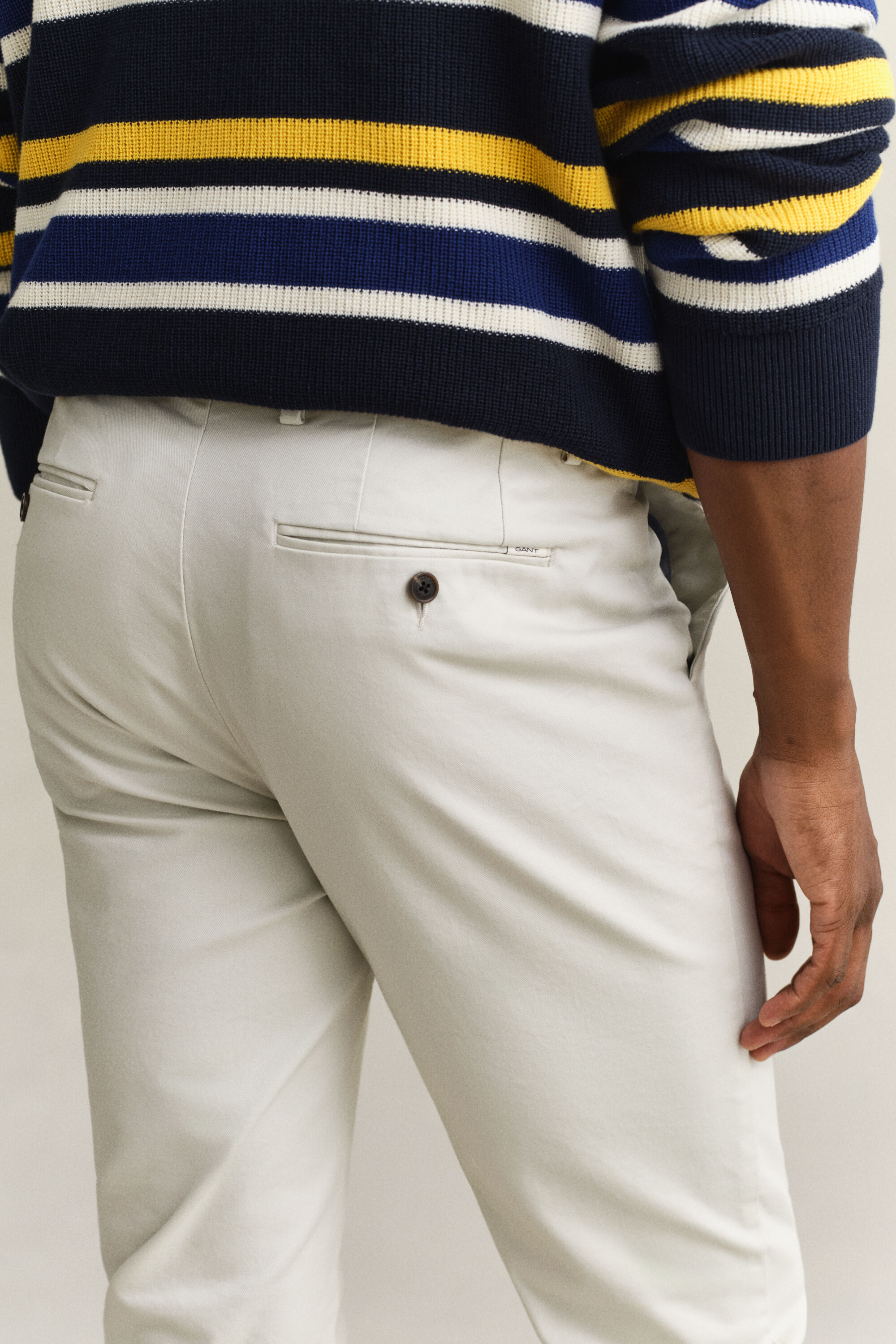 Pantalon chino élégant coupe slim