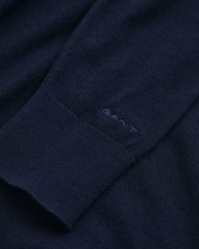 Fijngebreide trui met ronde hals