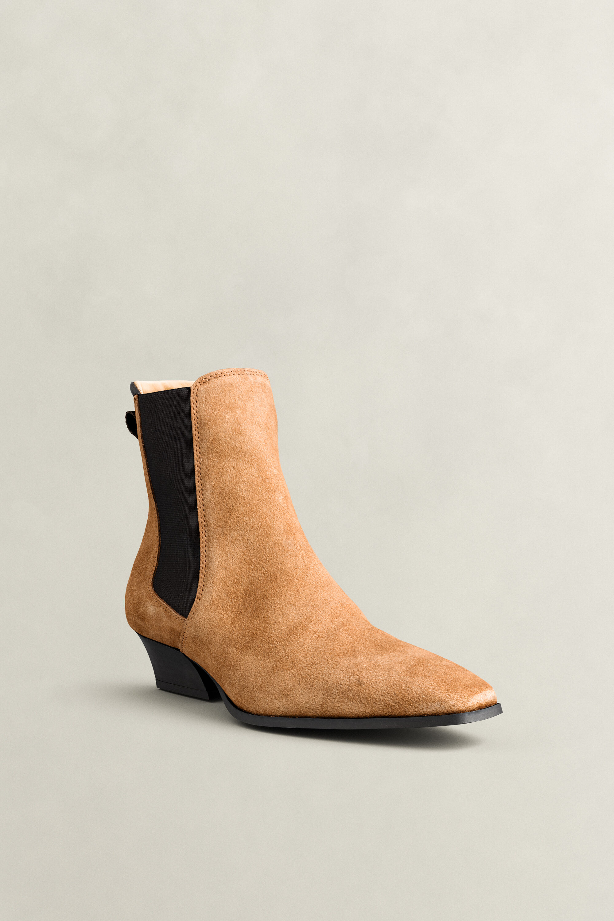 Bottines Chelsea en daim Bassotte