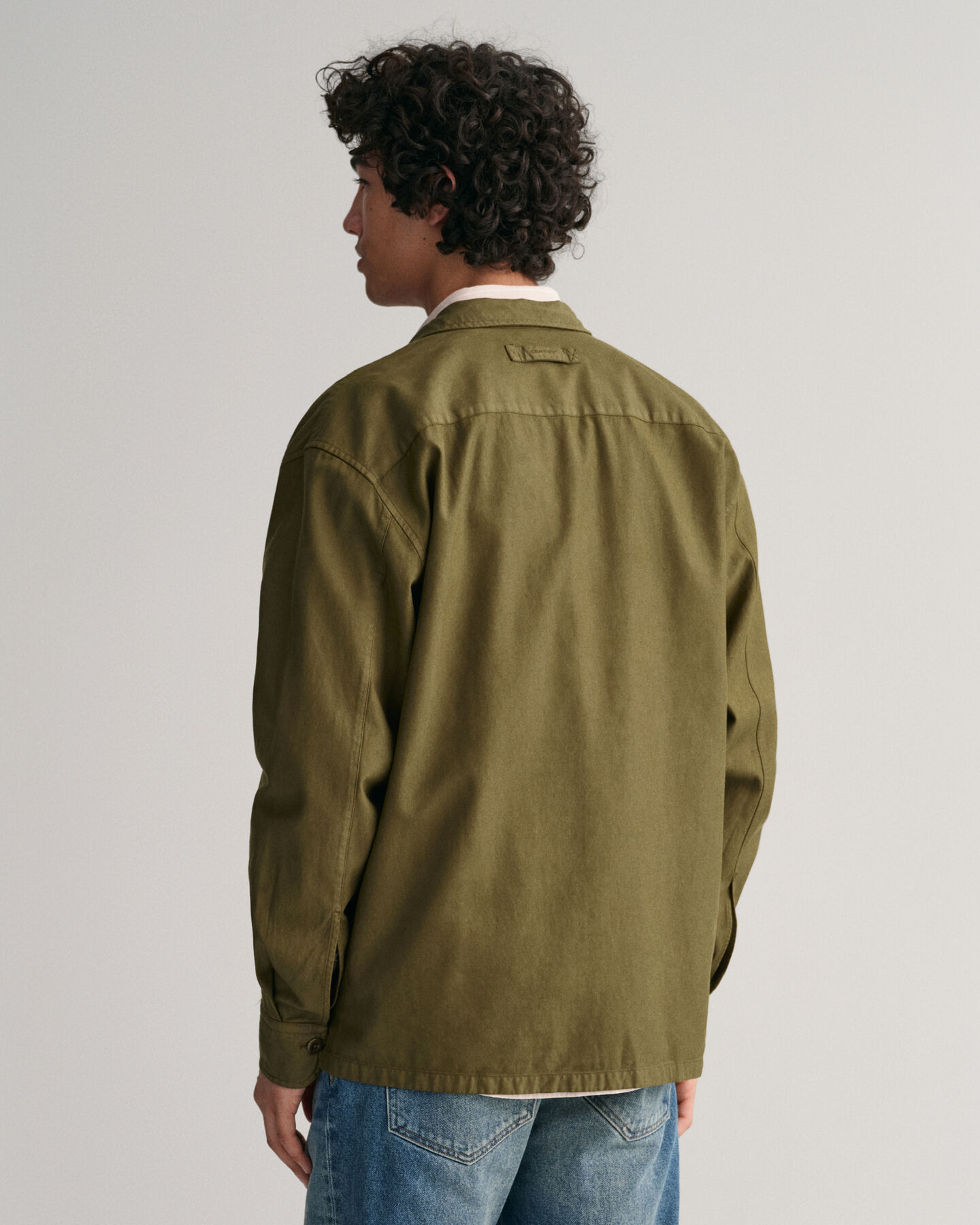 Licht Twill overshirt