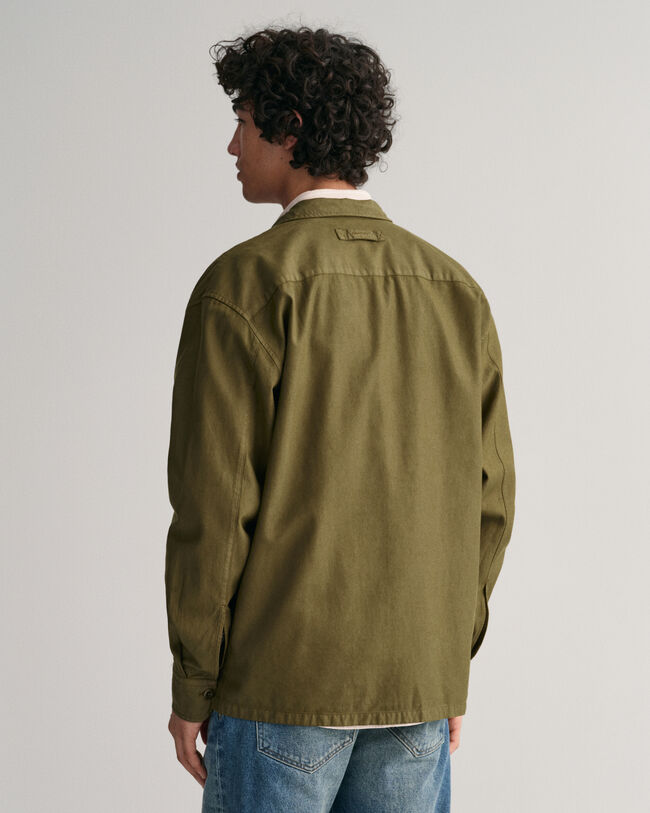 Licht Twill overshirt