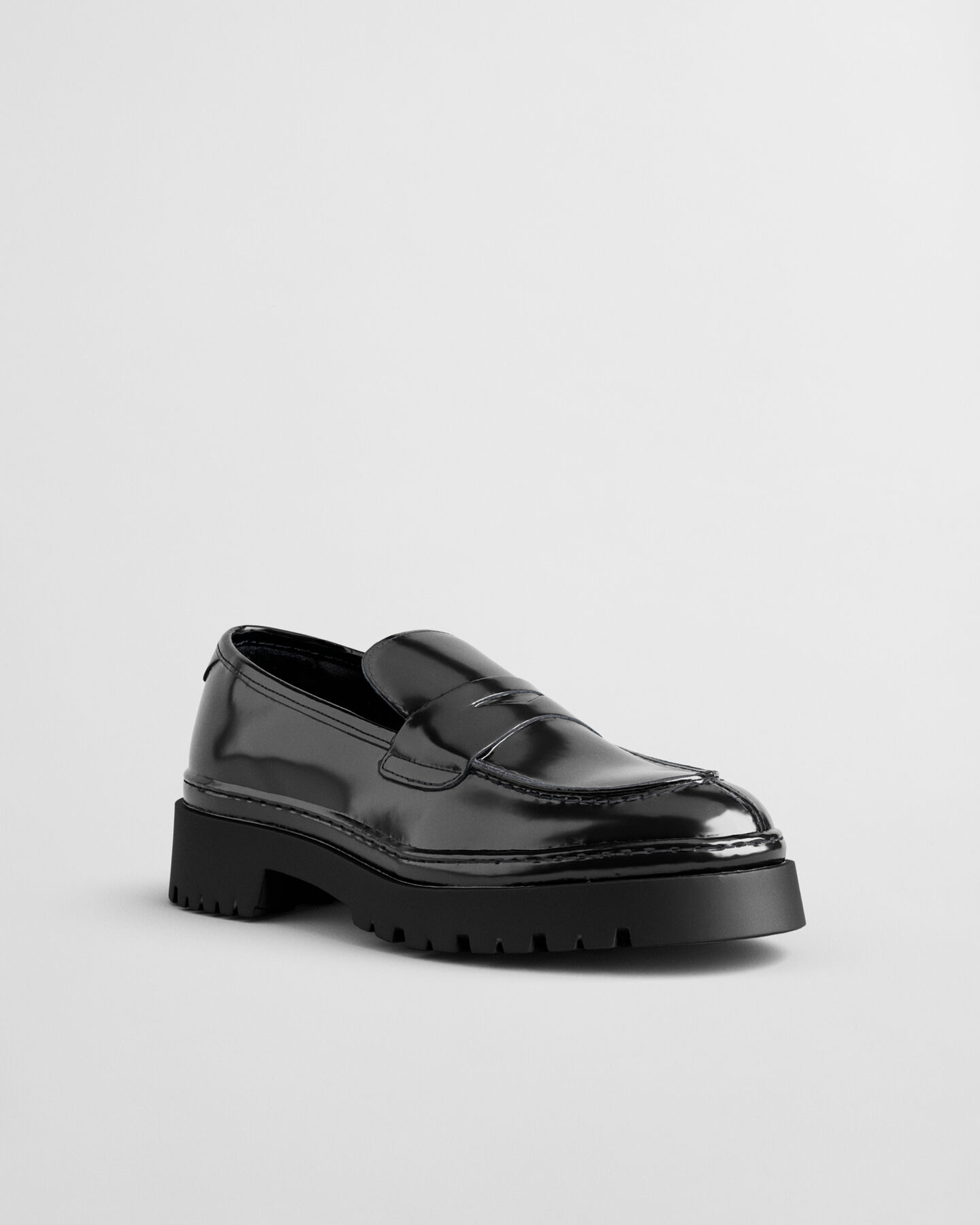 Aligrey Chunky leren loafers