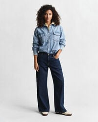 Relaxed Fit denim hemd