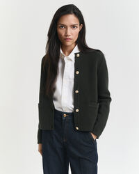 Gebreid Contrast vest