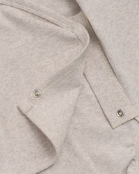 Baby Shield geribde overslagromper