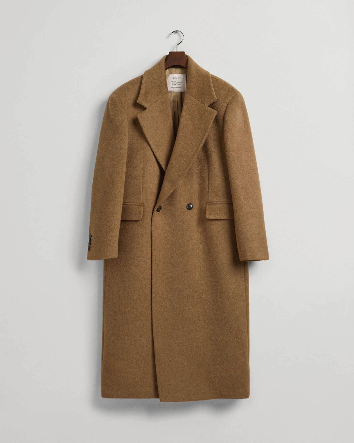 Manteau ultra-ample en laine