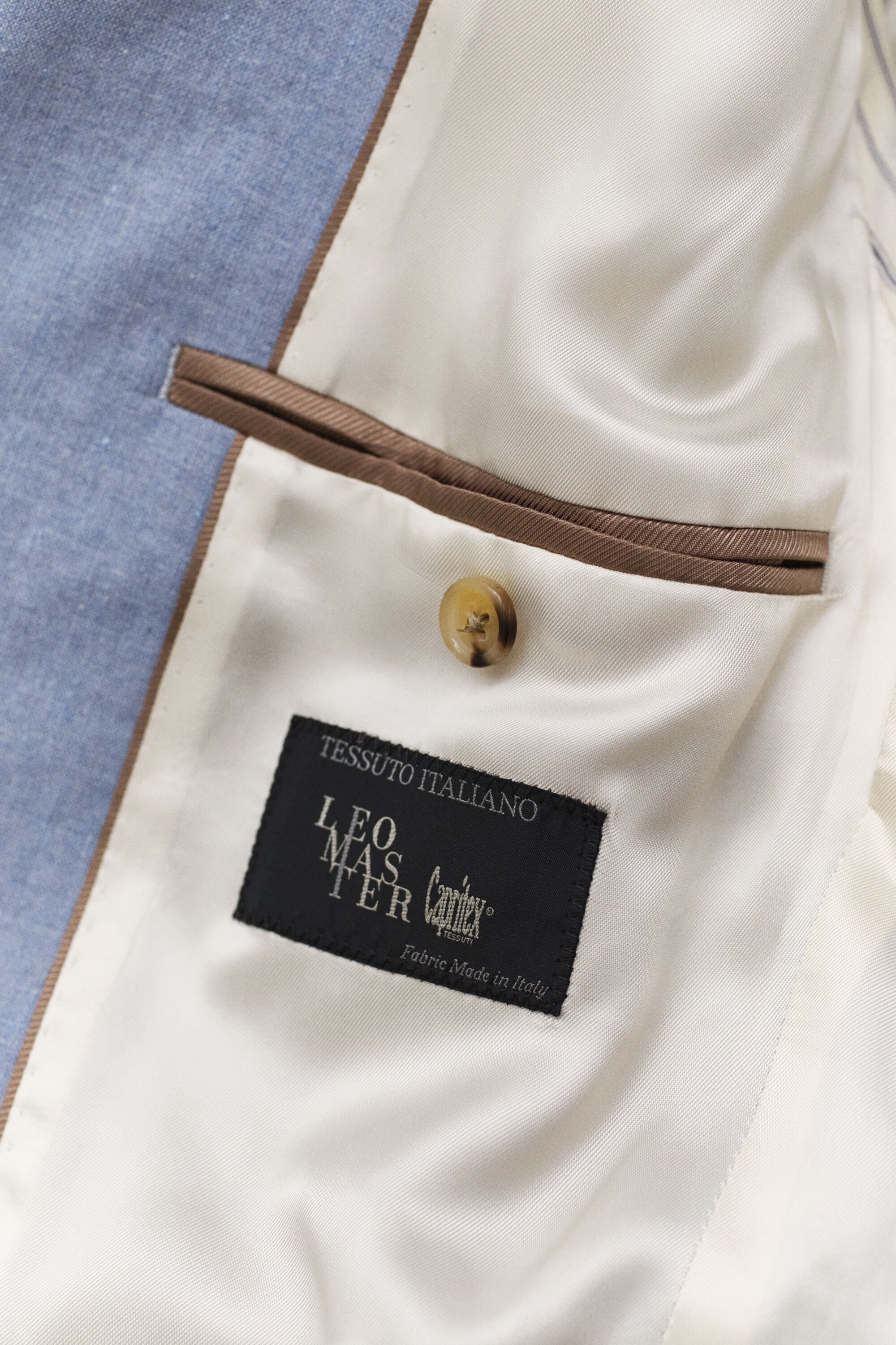 Veste de costume en lin mélangé