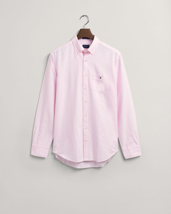 Chemise regular fit en coton Oxford