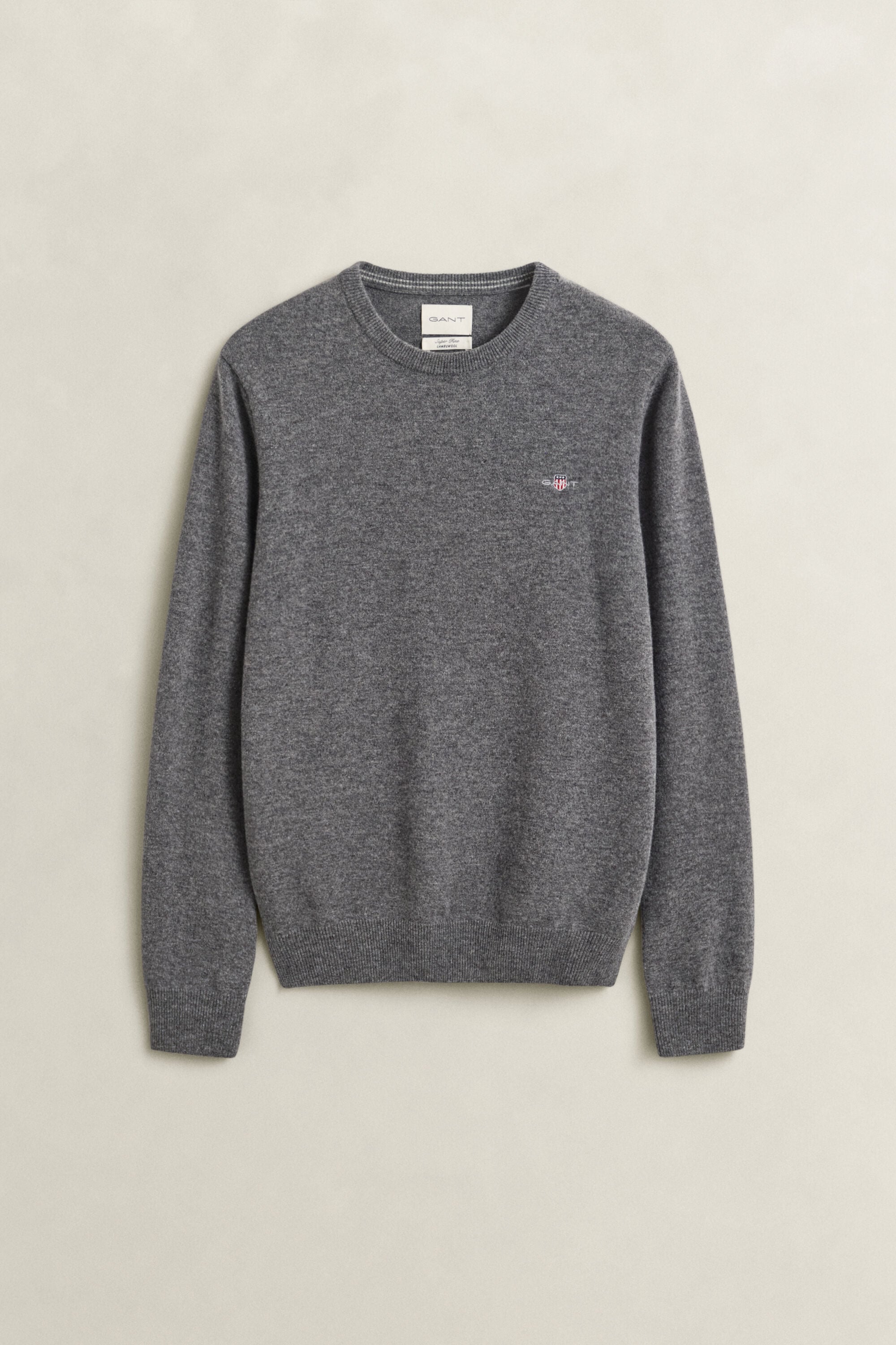 Pull col rond en laine d’agneau