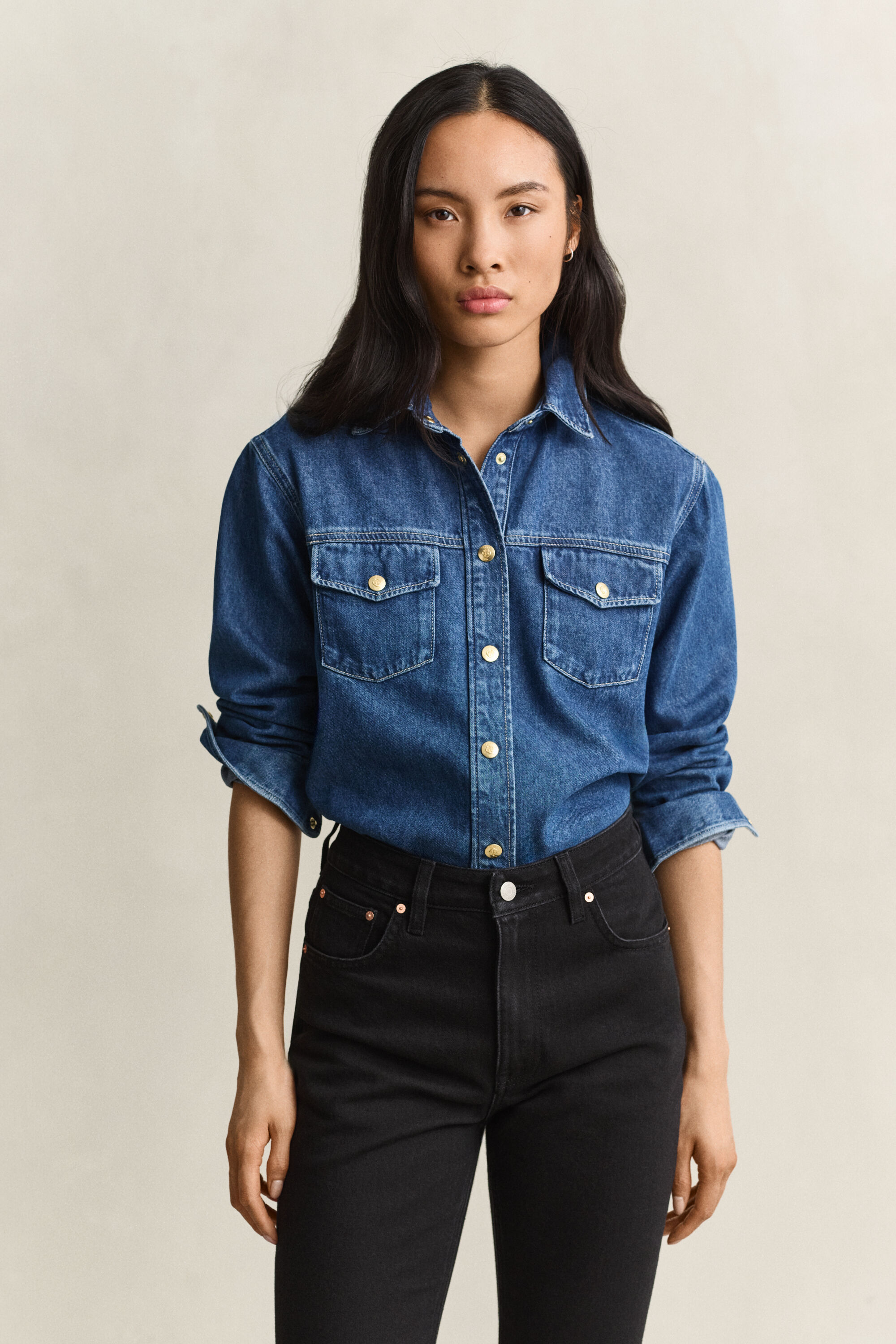 Denim hemd