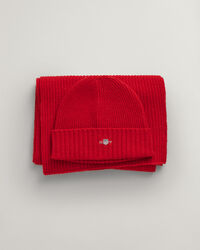 Cadeauset met Shield beanie en sjaal