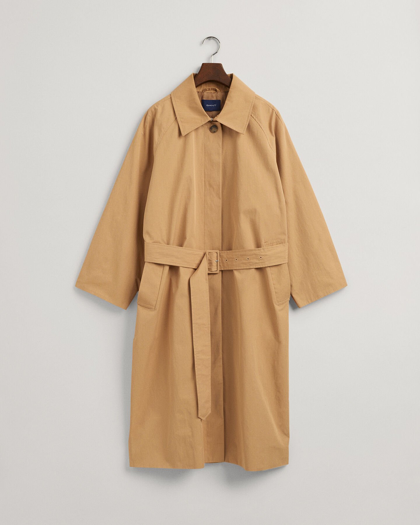 Caban en coton m&eacute;lang&eacute;