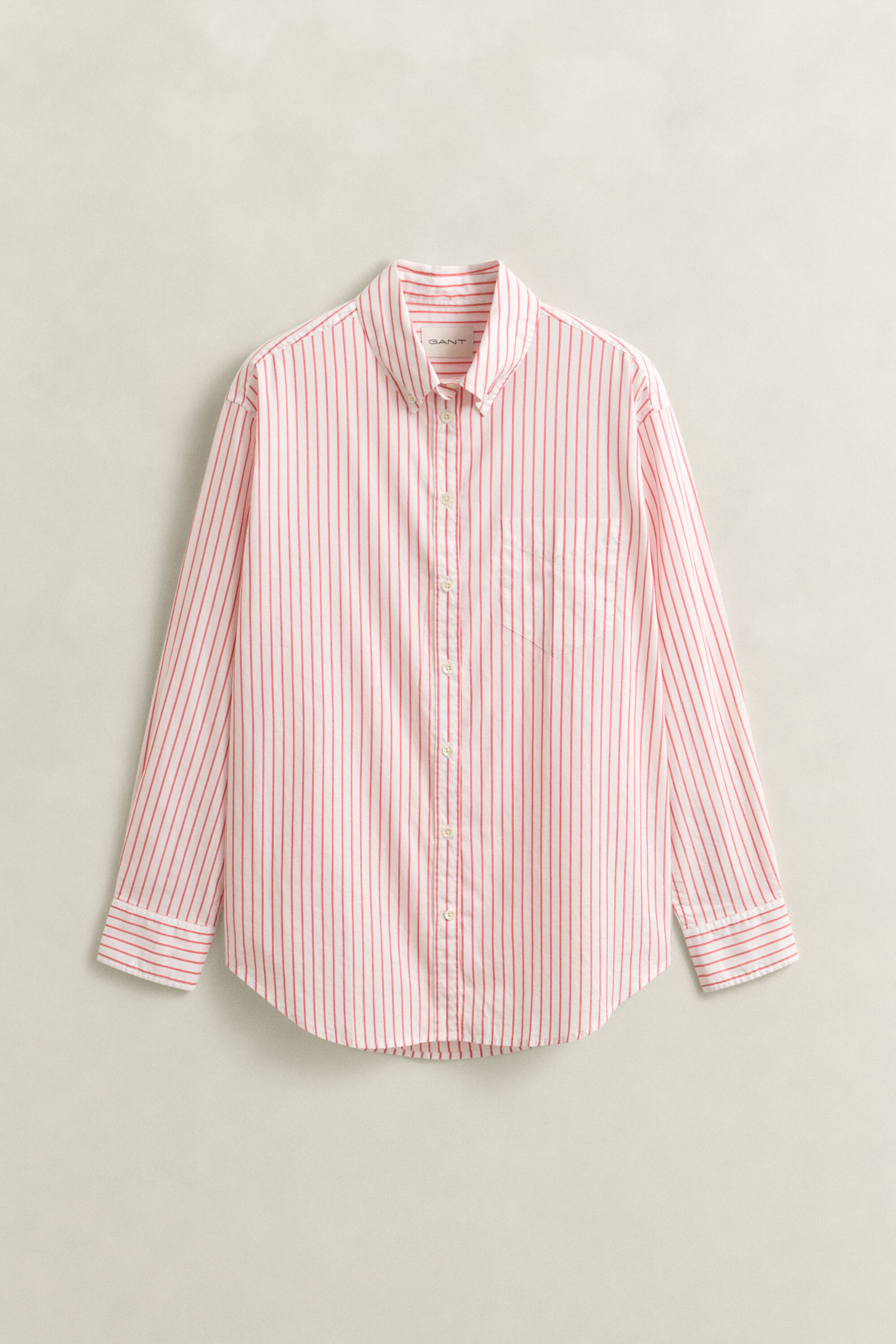Chemise en coton Oxford à rayures Luxury