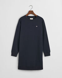 Robe sweat col rond avec écusson
