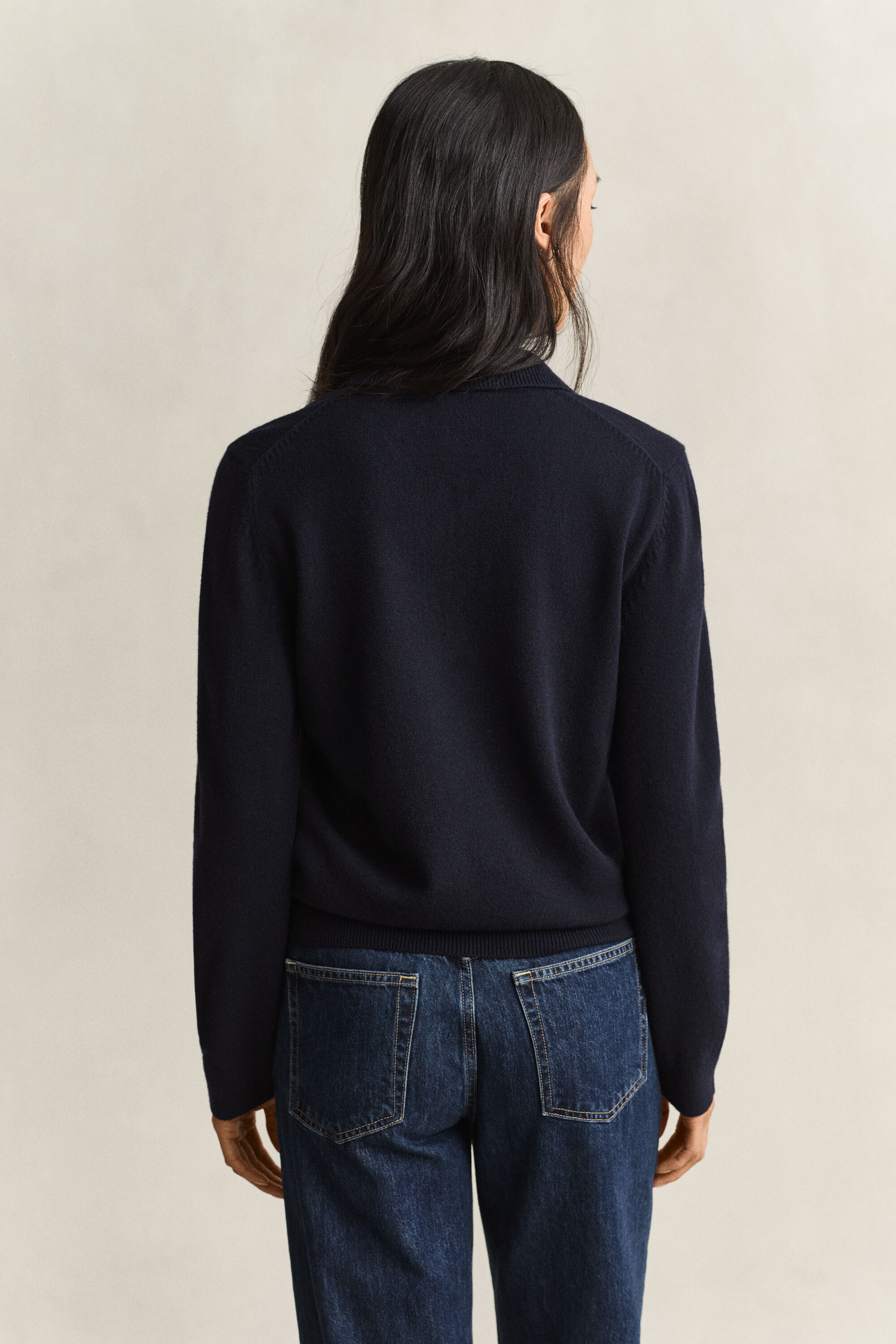 Pull rugger en laine d’agneau