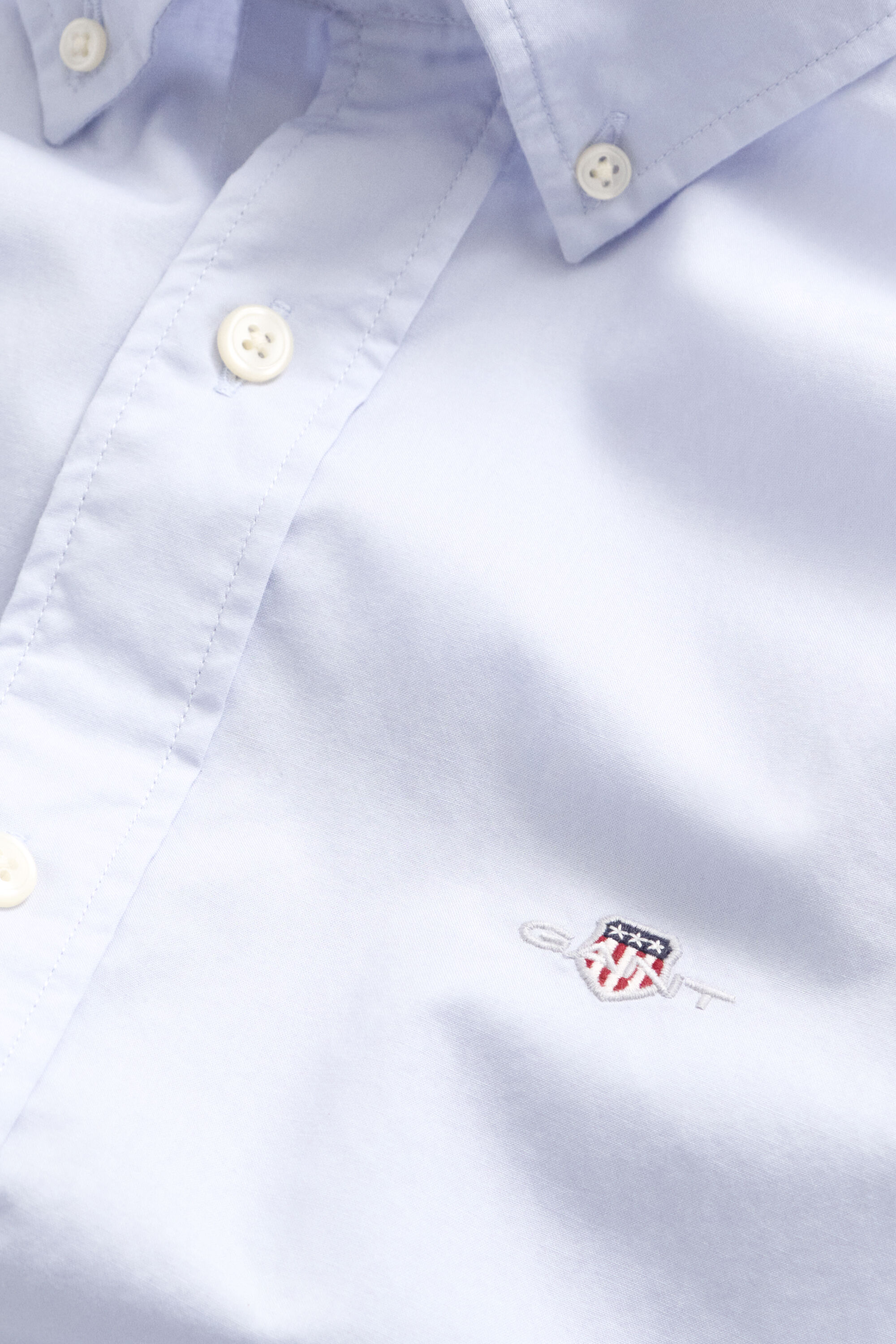 Chemise coupe slim en popeline classique