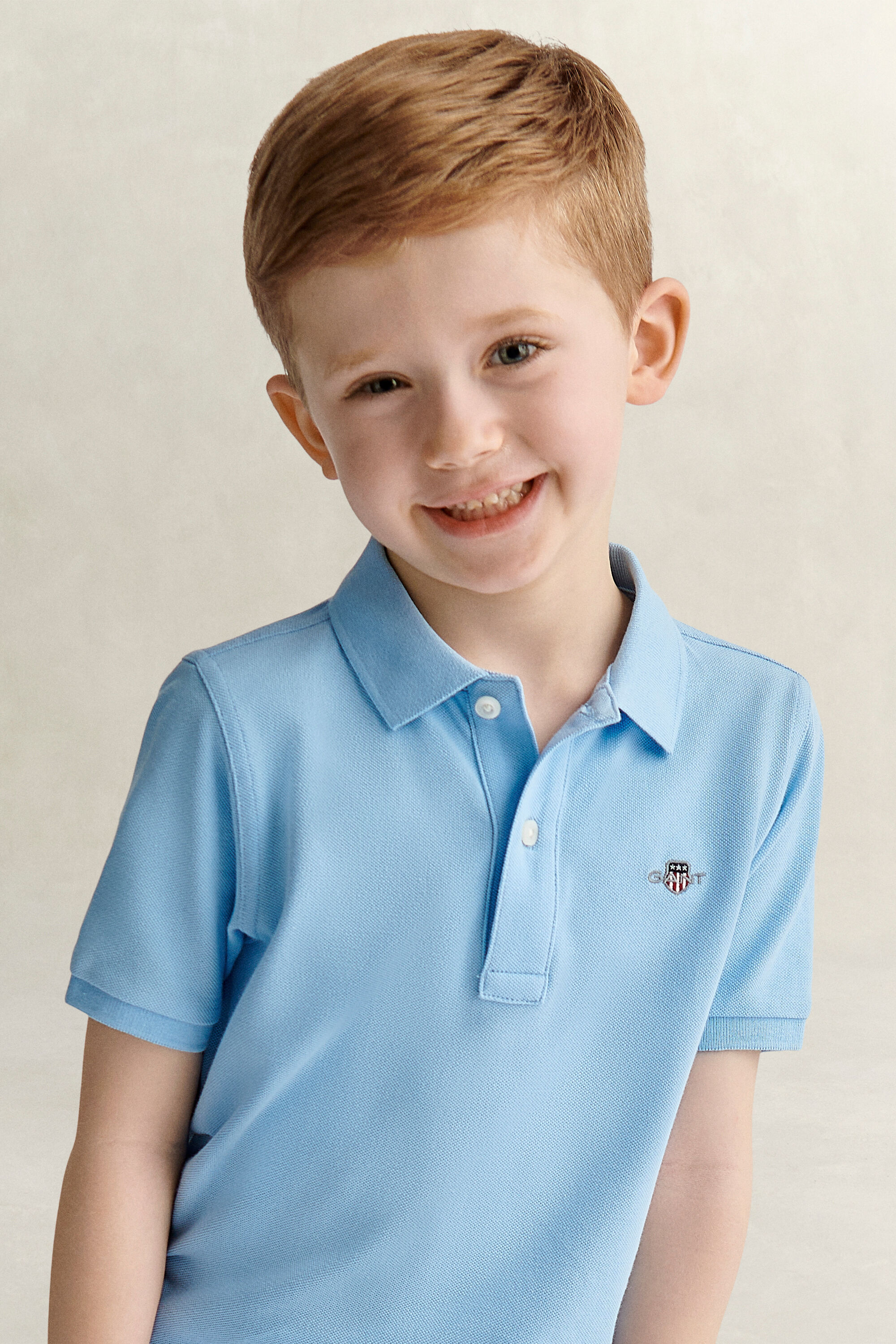 Kids Shield piqué poloshirt