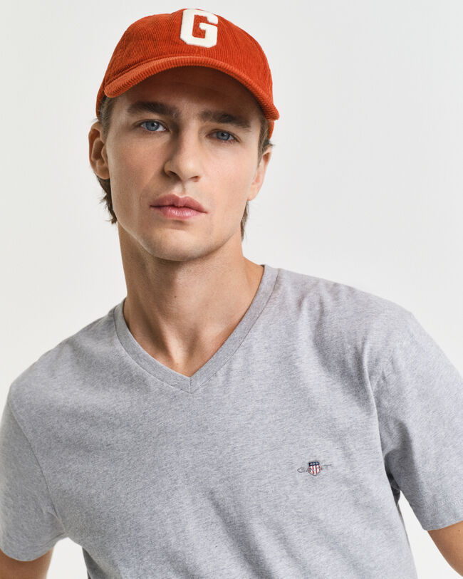 T-shirt col V coupe slim Shield