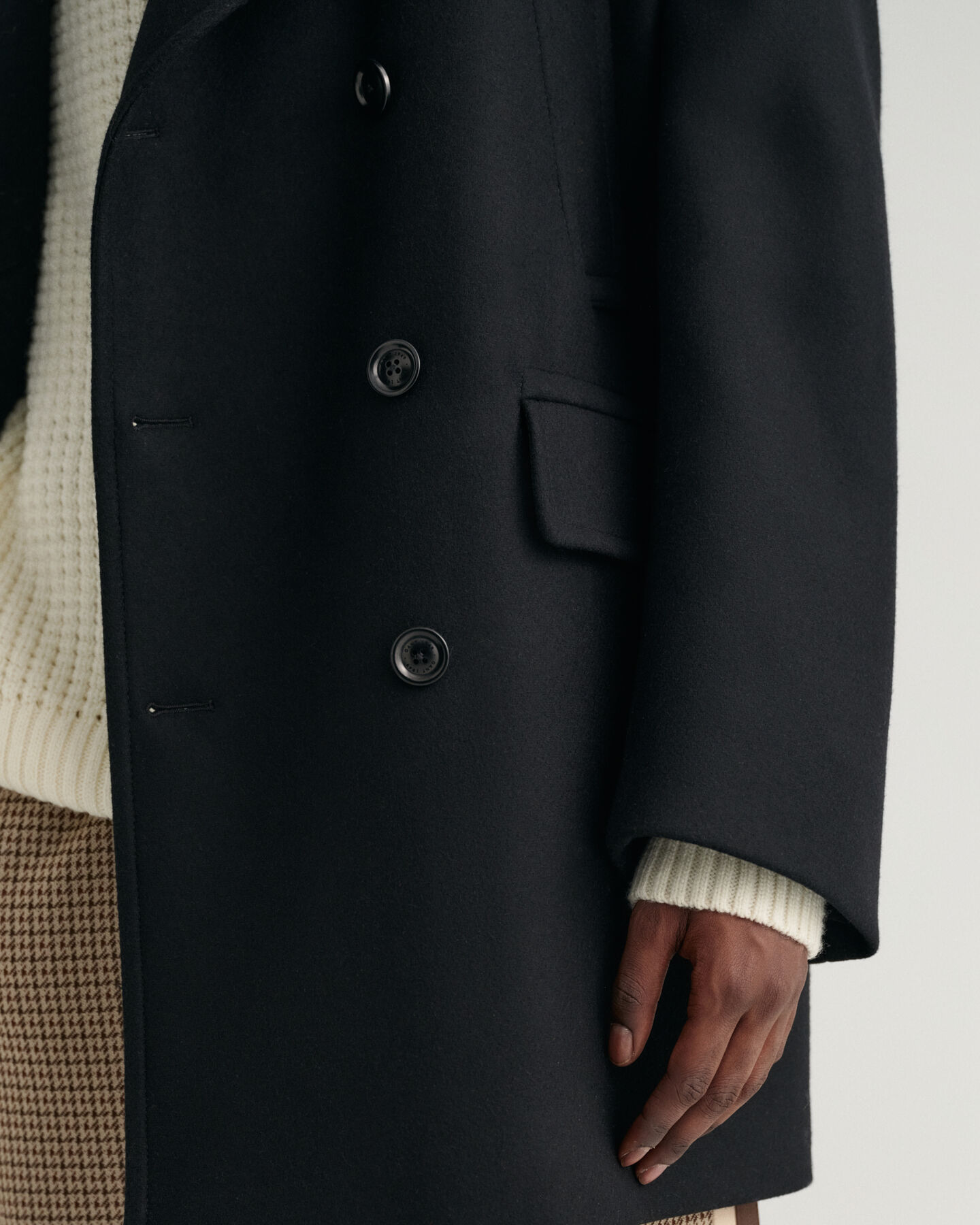 Oversized wollen jekker