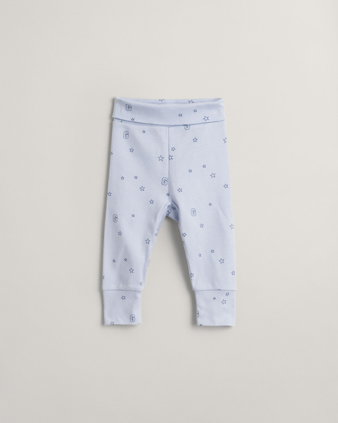 Baby legging met sterren- en G-print